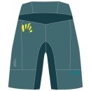 Karpos Val Viola Kraťasy modrozelené/žlté fluo