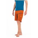 Karpos Val Viola Kraťasy hnedé/tmavomodré/oranžové