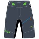 Karpos Val Viola Kraťasy modré/čierne/zelené fluo