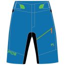 Karpos Val Viola Kraťasy modré/čierne/zelené fluo
