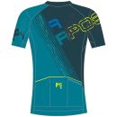 Karpos Green Fire Dres modrozelený/žltý fluo
