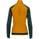 Karpos LAVAREDO dámska flíska zlatohnedá/tmavozelená