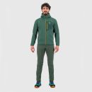 Karpos 80&rsquo;S mikina flíska borovicová/tmavozelená