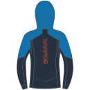 Karpos Lede Convertible Bunda tmavomodrá/oranžová