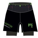 Karpos Cengia Kraťasy čierne/zelené