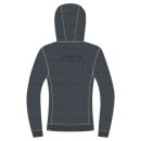 Karpos TOTOGA HEMP mikina so zipsom Ombre Blue Melange