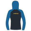 Karpos AMBRIZZOLA mikina so zipsom Outer Space/Indigo Bunting