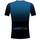 Karpos VAL VIOLA dres Black/Indigo Bunting/Green Fluo