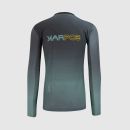 Karpos VAL DI DENTRO dres s dlhým rukávom Black/North Atlantic/Lemon Curry