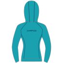 Karpos Ambrizzola Full-Zip Dámska Mikina tyrkysová/modrá