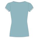 Karpos EASYFRIZZ dámske tričko Aquamarine/Vintage Indigo