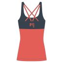 Karpos BULL EVO dámsky top Vintage Indigo/Hot Coral