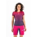 Karpos Verve Mesh Dámske Tričko modré/ružové