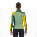 Karpos FEDERA HALF-ZIP dámska flíska FROSTY S./tmavozelená/zlatohnedá