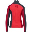 Karpos FEDERA FULL-ZIP dámska flíska ružová/atrament/červená