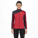 Karpos FEDERA FULL-ZIP dámska flíska ružová/atrament/červená