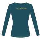 Karpos LOMA dámske tričko s dlhým rukávom Corsair/Adriatic Blue/Lemon Curry