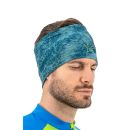 Karpos Tre Cime 12Cm Čelenka print 1 modrozelená/žltá