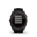 Garmin fenix 7X Sapphire Solar, Carbon Gray DLC Titanium, Black Band