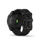Garmin fenix 7X Sapphire Solar, Carbon Gray DLC Titanium, Black Band