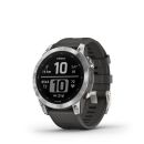 Garmin fenix 7, Silver, Graphite Band