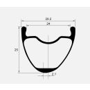 Kolesá PB-GR24 carbon + EXTRALITE HyperSmart3 + BERD Polylight