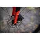 SUPERIOR X-ROAD Issue Gloss Black Metallic/Chrome Silver/Team Red