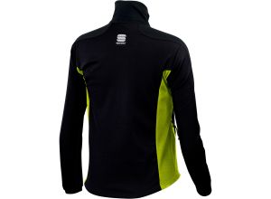 Sportful Light SoftShell detská bunda čierna/krikľavožltá