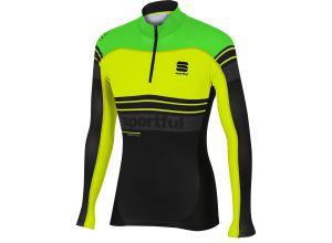 Sportful Squadra Race Top fluo zelený/fluo žltý/čierny