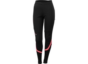 Sportful Doro WindStopper nohavice dámske čierne/fluo koralové