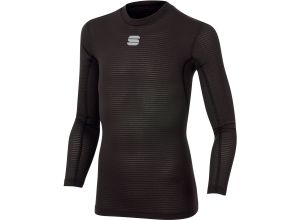 Sportful TD MID detské tričko s dlhým rukávom čierne