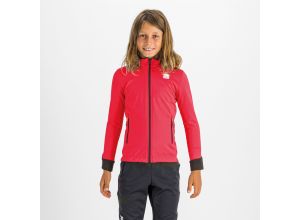 Sportful SQUADRA DETSKÁ bunda grepfruit/čierna