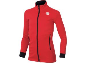 Sportful SQUADRA  Junior bunda červená/čierna