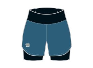Sportful CARDIO dámske kraťasy modré matné