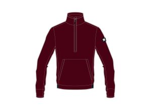 Sportful XPLORE flisová bunda vínovočervená