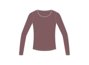 Sportful XPLORE dámske tričko dlhý rukáv fialové