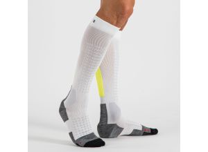 Sportful APEX LONG PONOŽKY biele/žlté