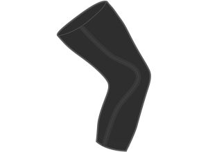 Sportful Thermodrytex Návleky na kolená čierne