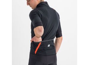 Sportful Fiandre Pro bunda s krátkym rukávom čierna