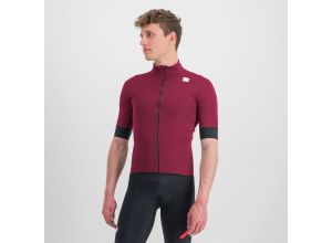 Sportful Fiandre Light NoRain bunda s kr. rukávom  vínovočervená
