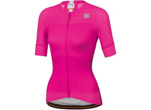 Sportful Bodyfit EVO dámsky dres ružový/biely