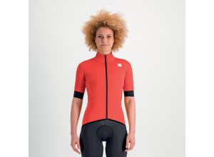 Sportful Fiandre Light Norain Bunda s kr. rukávom červená