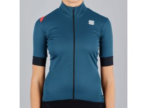 Sportful Fiandre Light NoRain dámska bunda s kr. rukávom  tmavomodrá