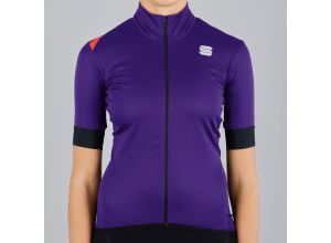 Sportful Fiandre Light NoRain dámska bunda s kr. rukávom  fialová