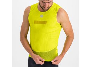 Sportful Pro Baselayer Tričko bez rukávov žlté