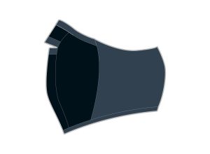 Sportful Maska na tvár čierna