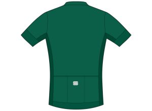 Sportful Monocrom dres  tmavozelený