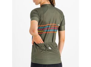 Sportful Vélodrome Dámsky dres kaki