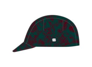 Sportful Escape cyklistická čiapka morský mach/červené víno