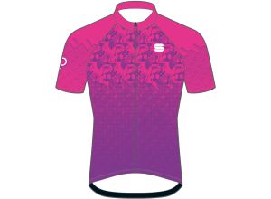 Sportful Super dievčenský dres ružový